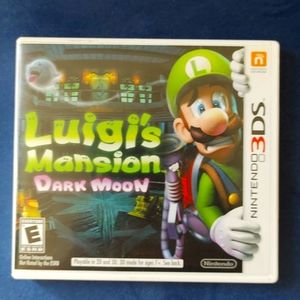 Luigi's mansion dark moon 3DS game